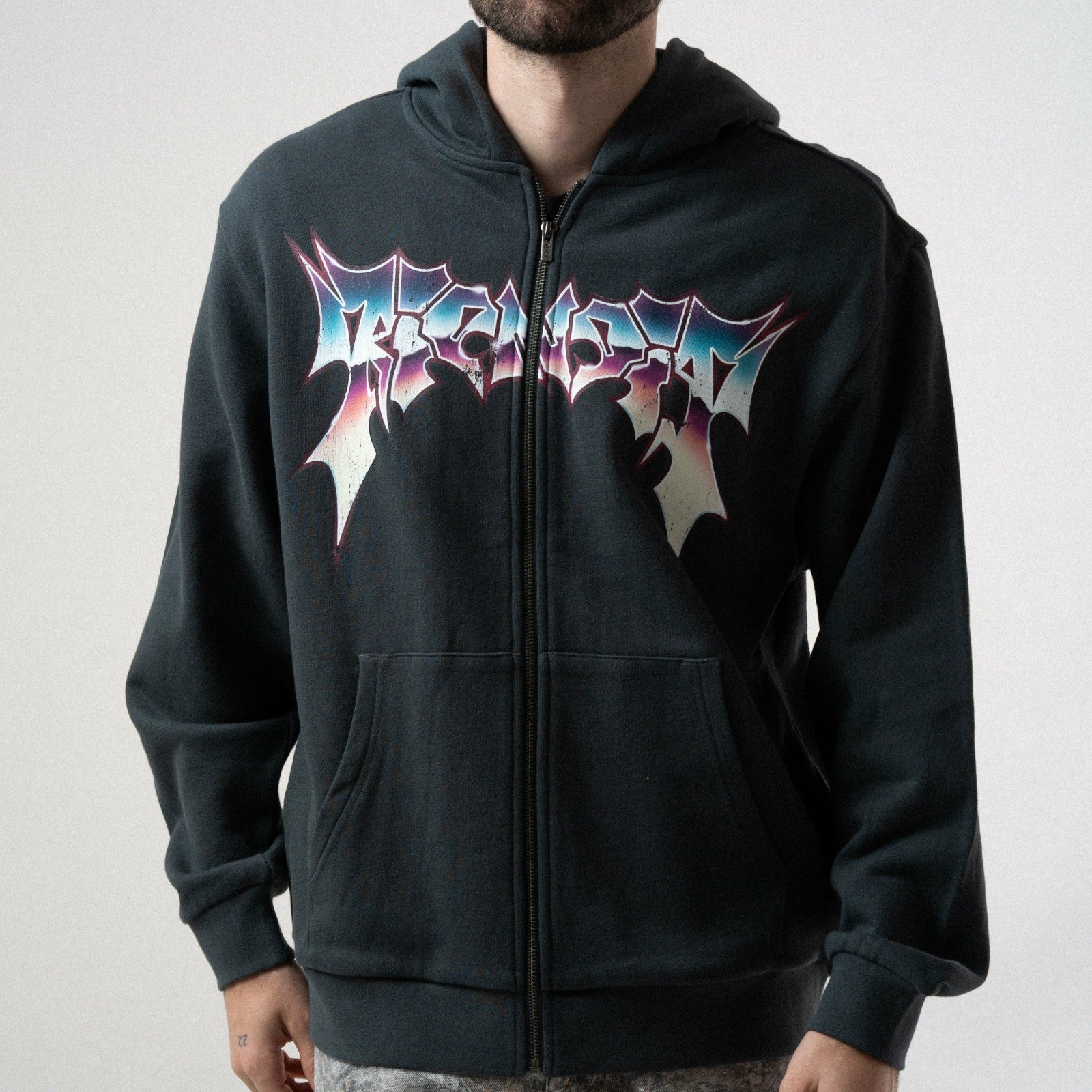 Ripndip Discount | Noid Zip Hoodie (Dark Charcoal)