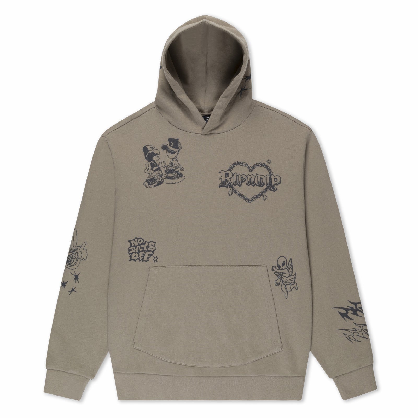 Ripndip Sale | Westside Hoodie (Dark Sand)