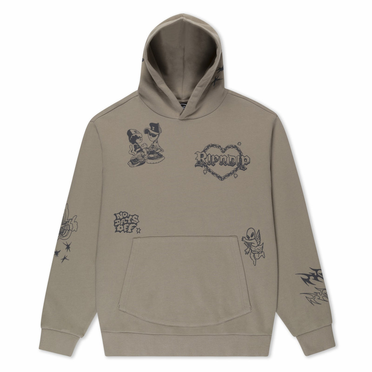 Ripndip Sale | Westside Hoodie (Dark Sand)