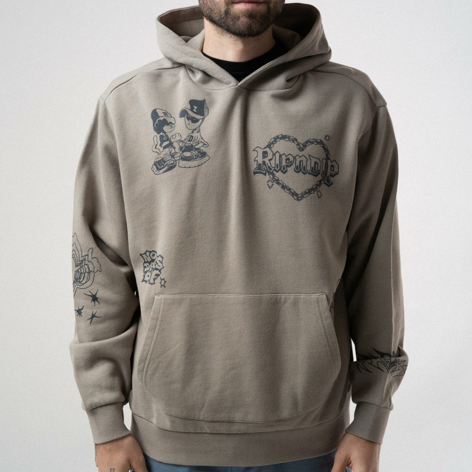 Ripndip Sale | Westside Hoodie (Dark Sand)
