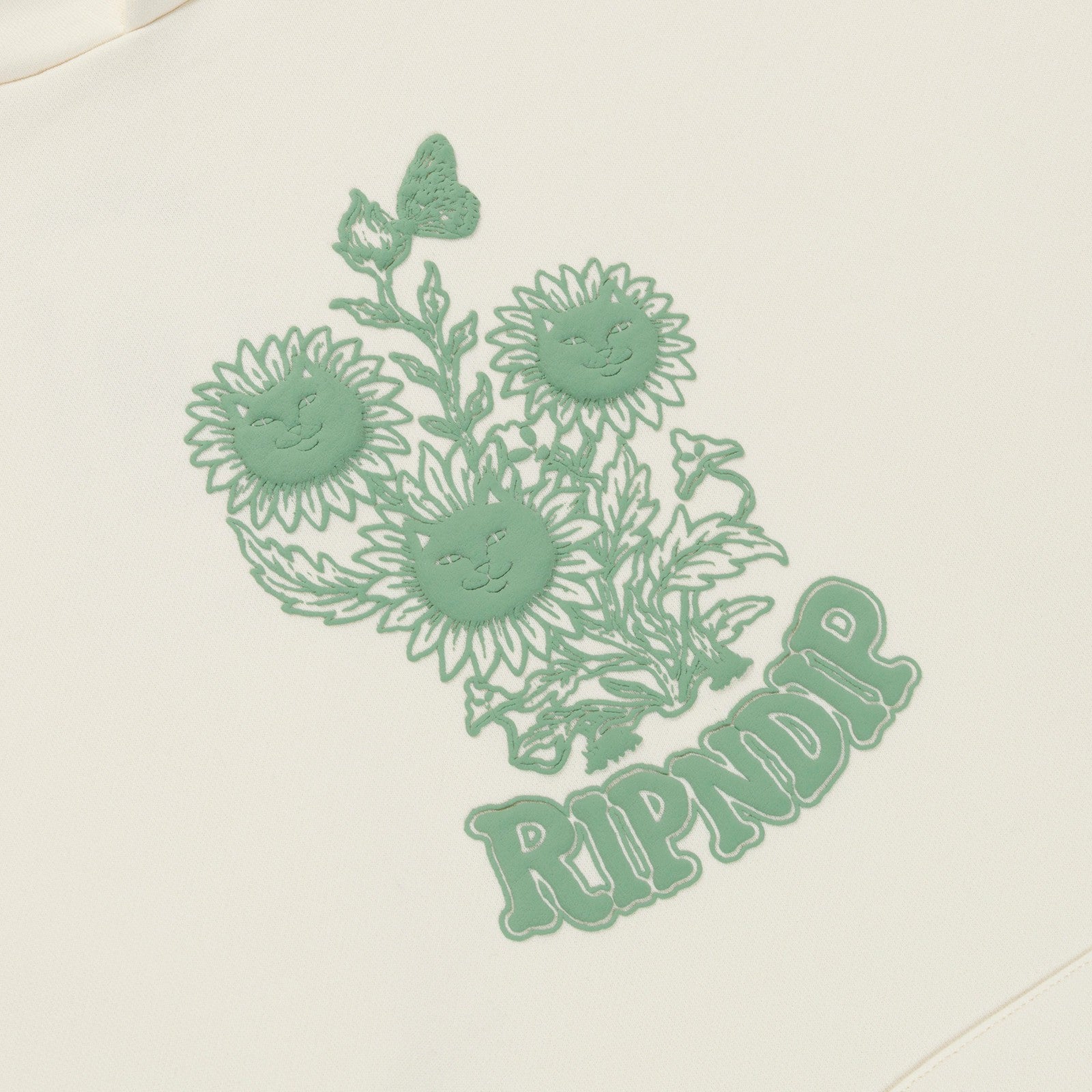 Ripndip For Sale | Where The Flowers Bloom Hoodie (Bone)