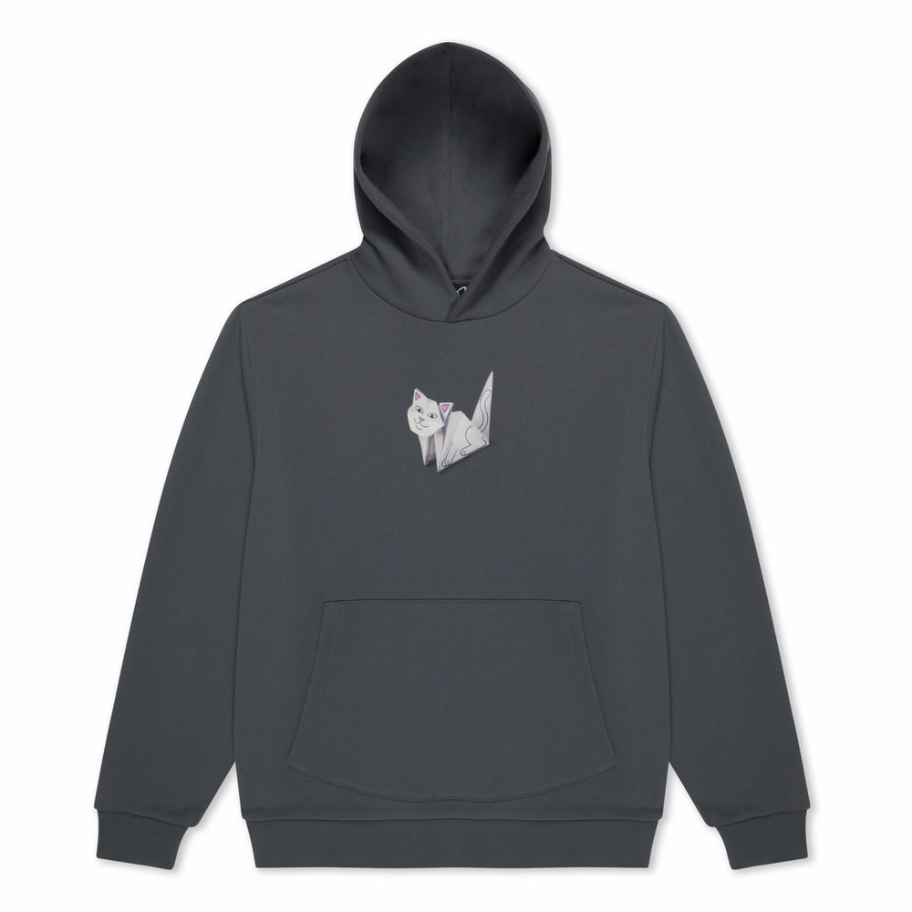 Ripndip Outlets | Origami Hoodie (Charcoal)