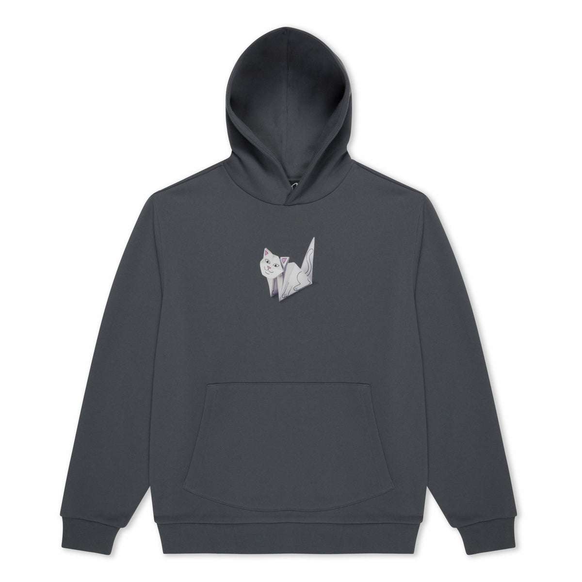 Ripndip Outlets | Origami Hoodie (Charcoal)