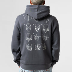 Ripndip Outlets | Origami Hoodie (Charcoal)