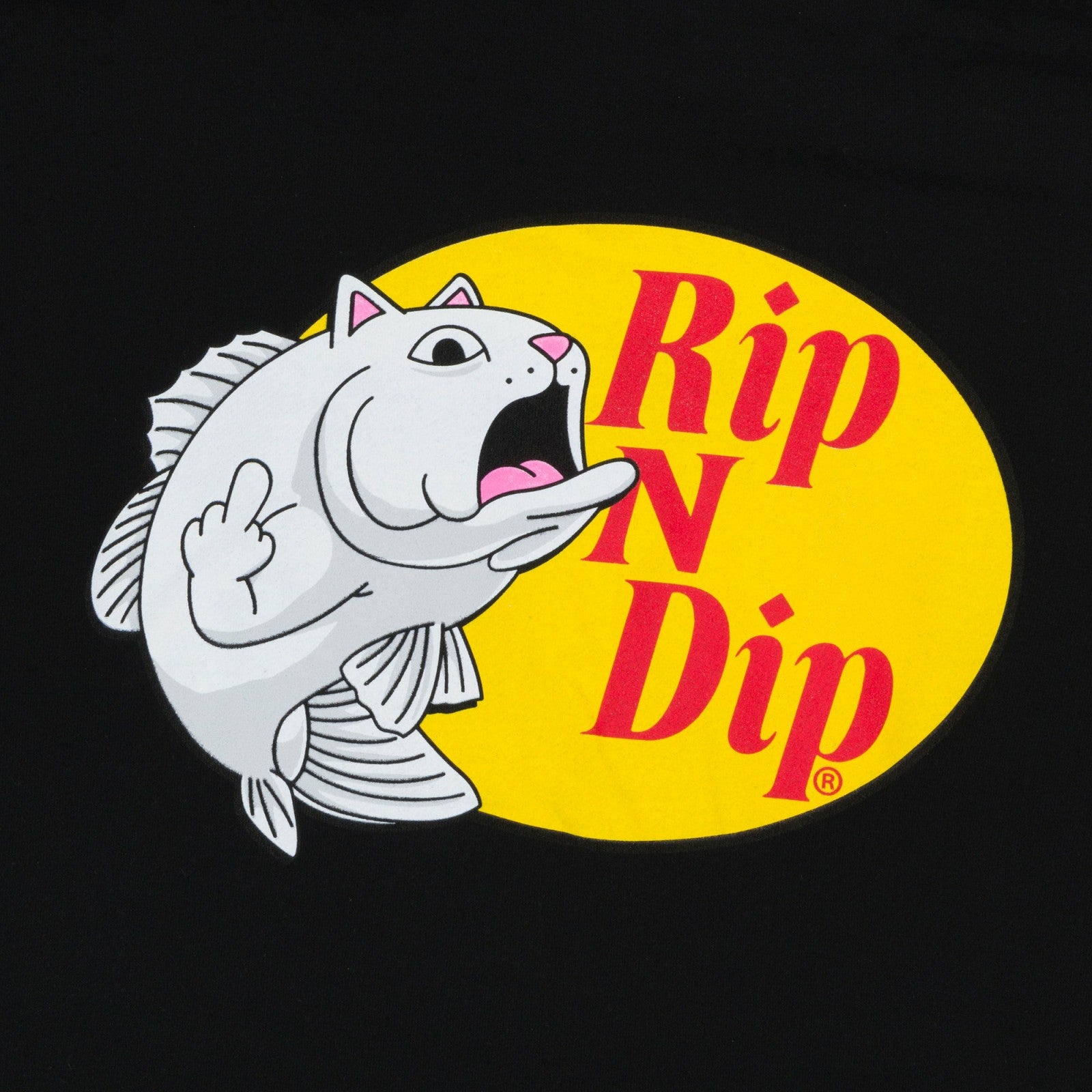 Ripndip Outlets | Catfish Hoodie (Black)