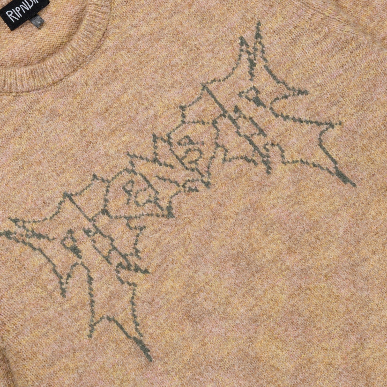 Ripndip New | Noid Knit Sweater (Sand)