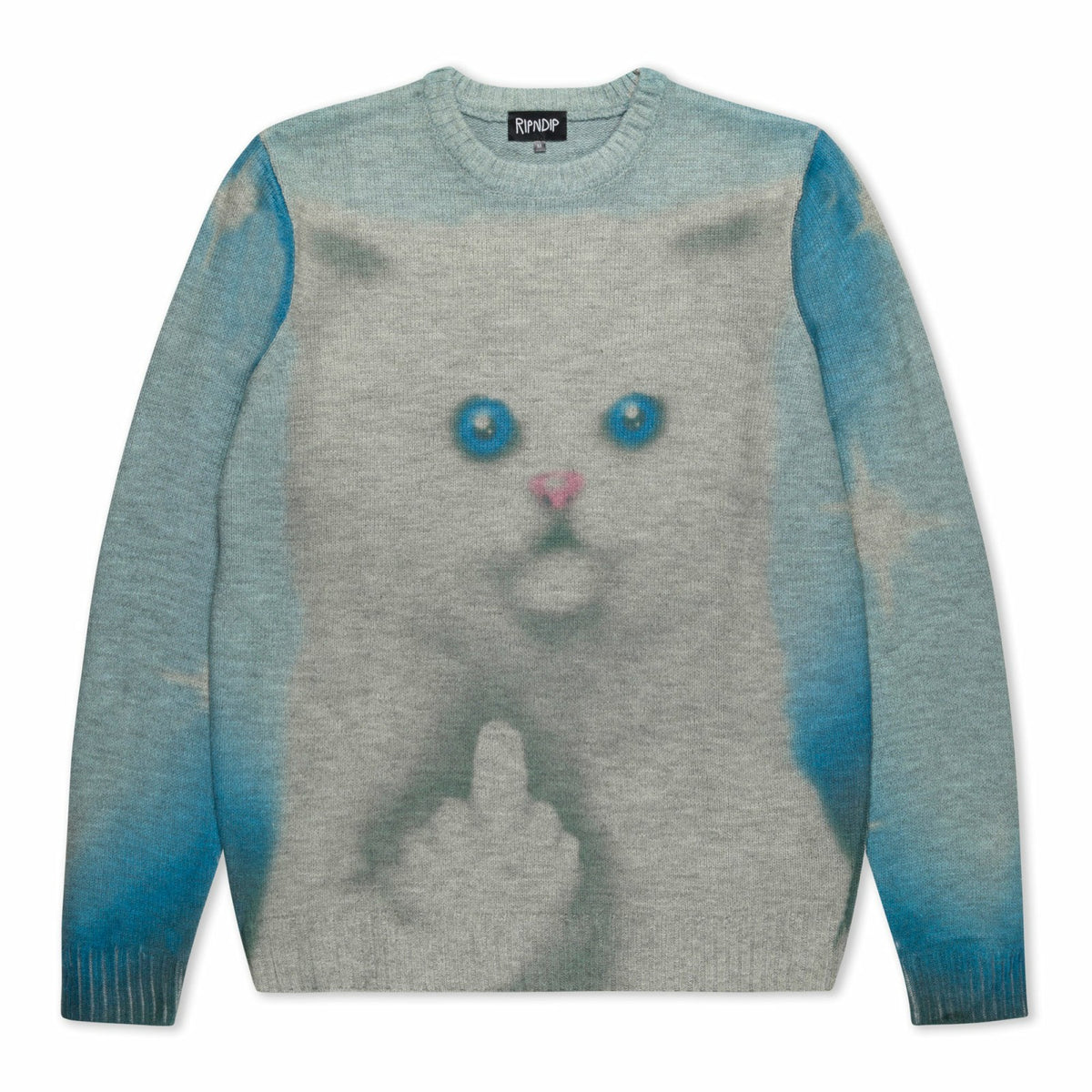 Ripndip For Sale | Sprinkles Knit Sweater (Black/Blue)