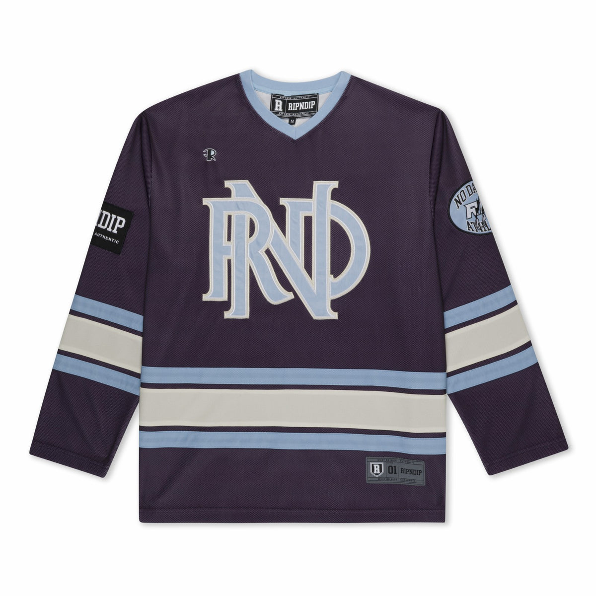 Ripndip Sale | No Days Off Hockey Jersey (Plum)