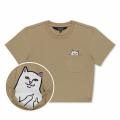 Ripndip New | Lord Nermal Cropped Pocket Tee (Tan)