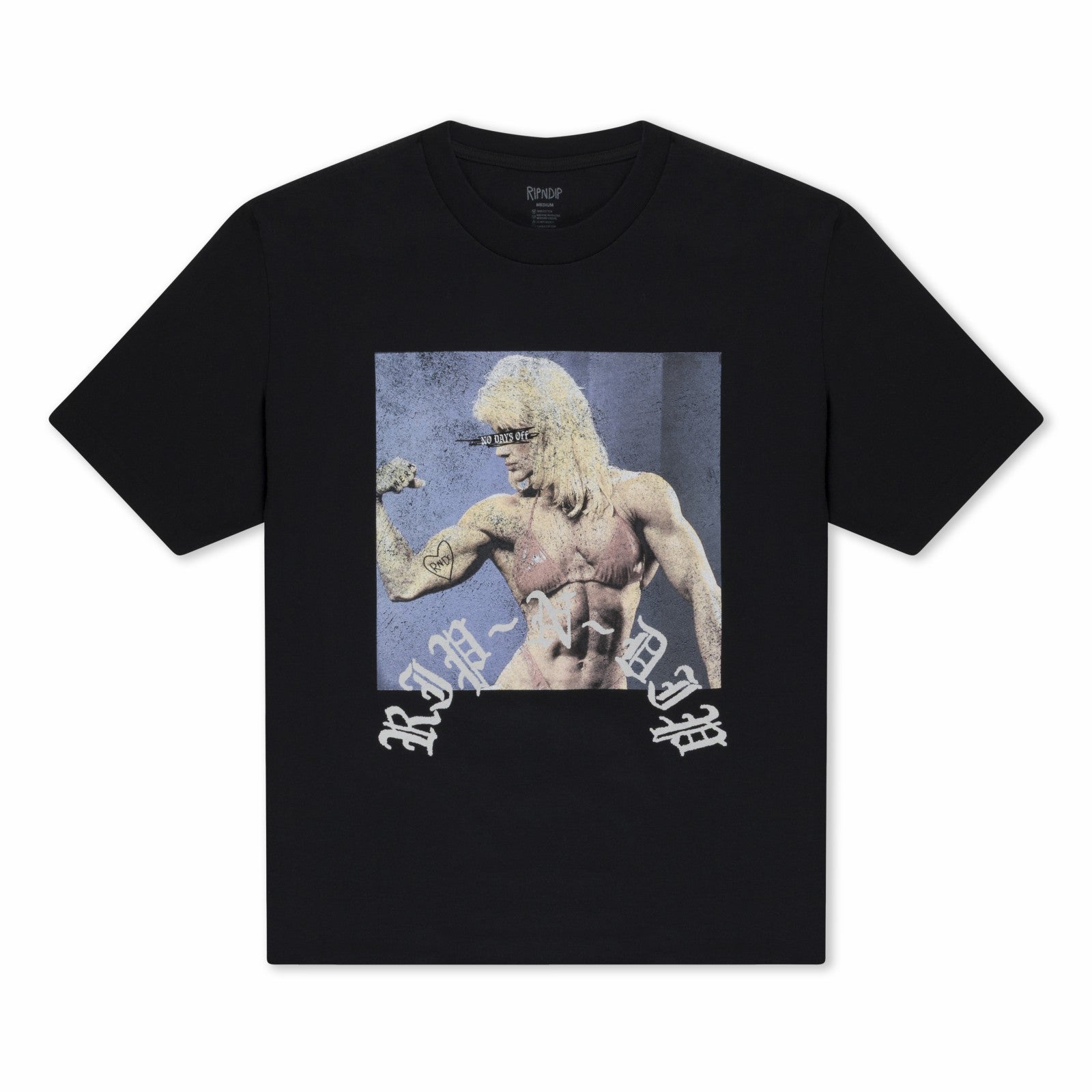 Ripndip Discount | Protein Cropped Tee (Black)