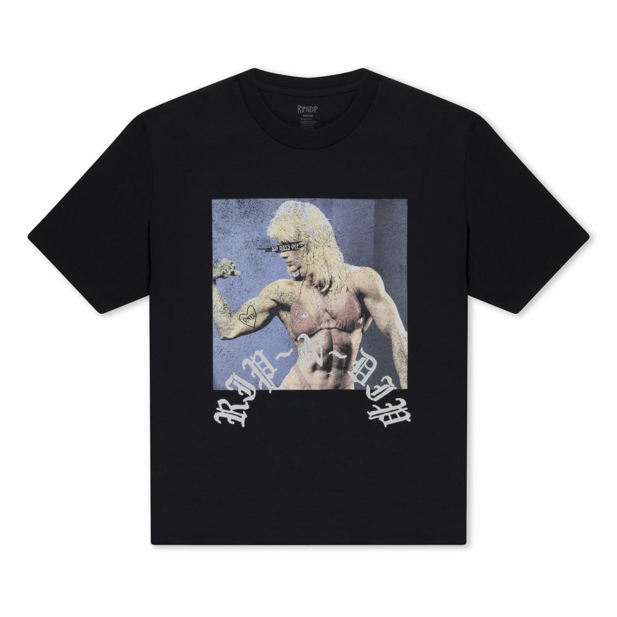 Ripndip Discount | Protein Cropped Tee (Black)