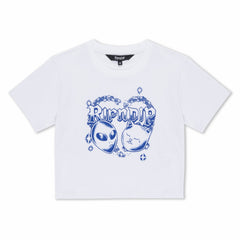 Ripndip Online Shop | Kali Cropped Baby Tee (White)