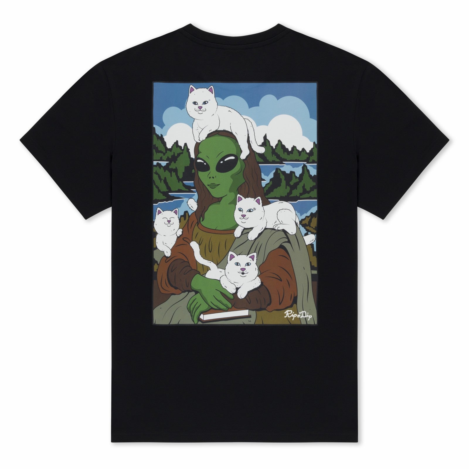 Ripndip Sale | Here All Along Tee (Black)