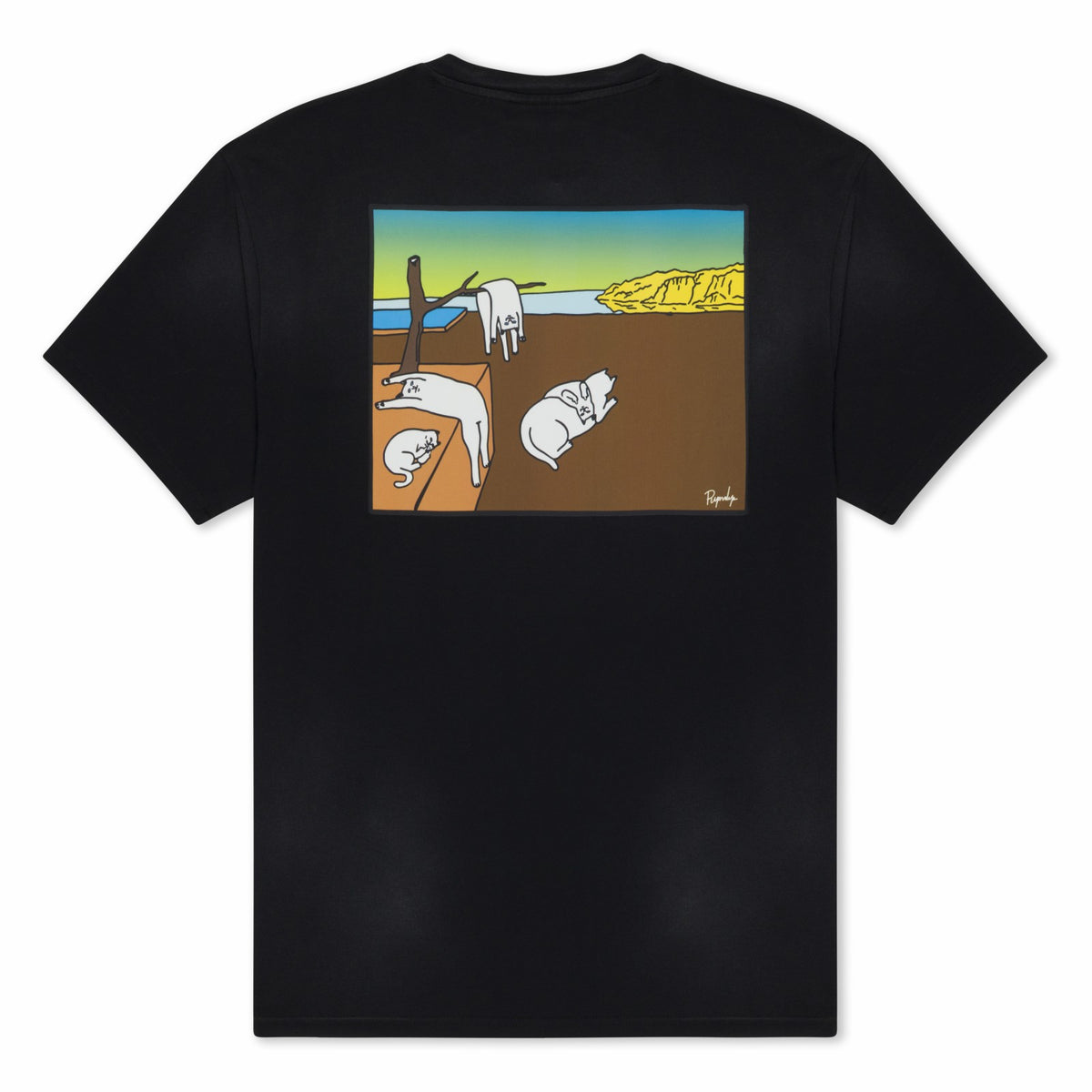 Ripndip Online Shop | Nermali Tee (Black Vintage Wash)