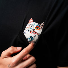 Ripndip For Sale | Lord Nermal Collage Pocket Tee (Black)