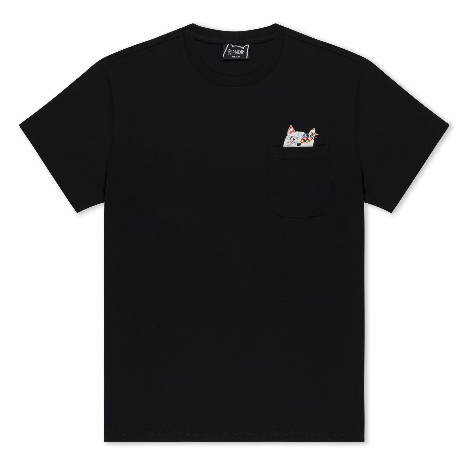 Ripndip For Sale | Lord Nermal Collage Pocket Tee (Black)