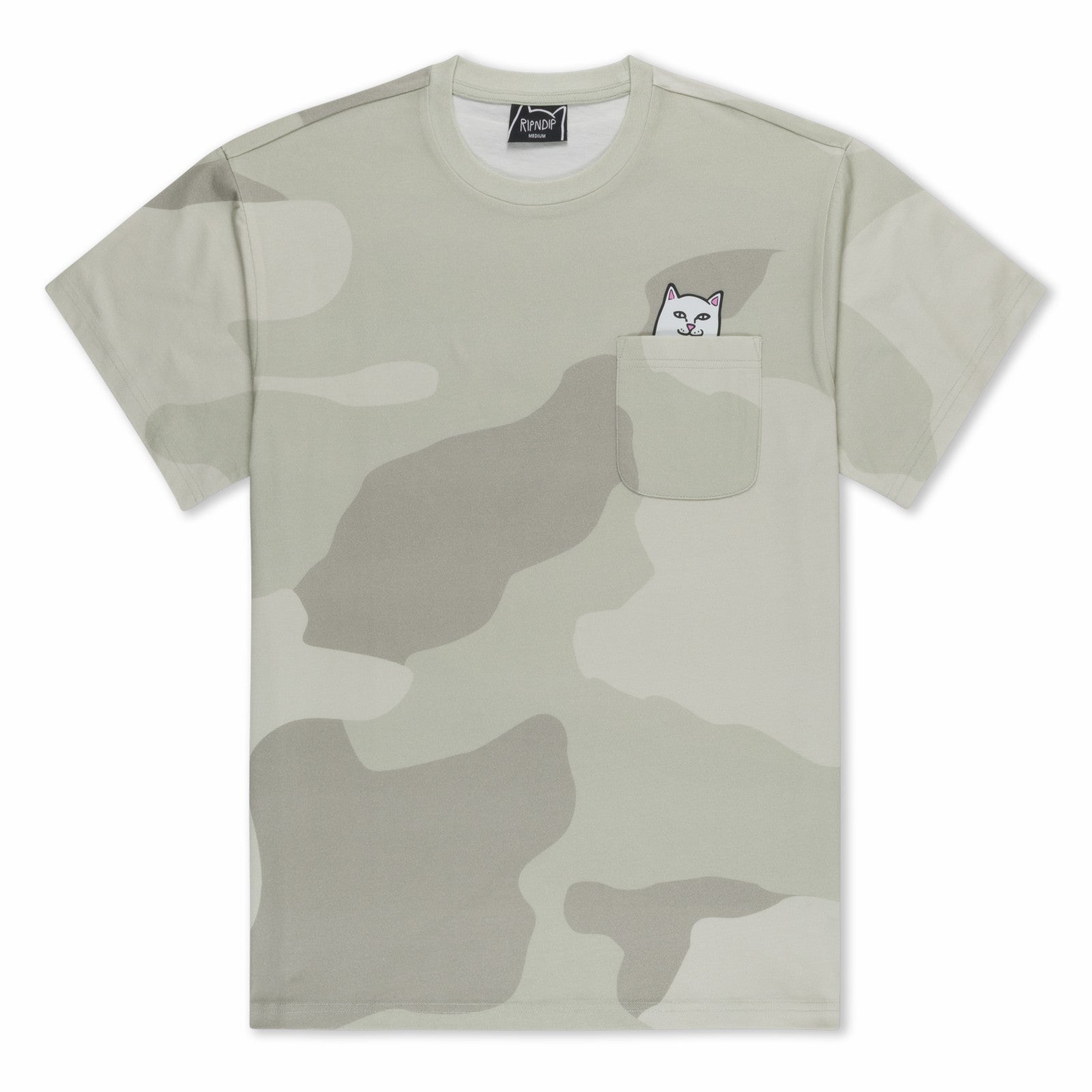 Ripndip Online | Lord Nermal Pocket Tee (Bone Graffiti Camo)