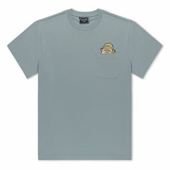 Ripndip Discount | Nermal S Thompson Pocket Tee (Silver Blue)