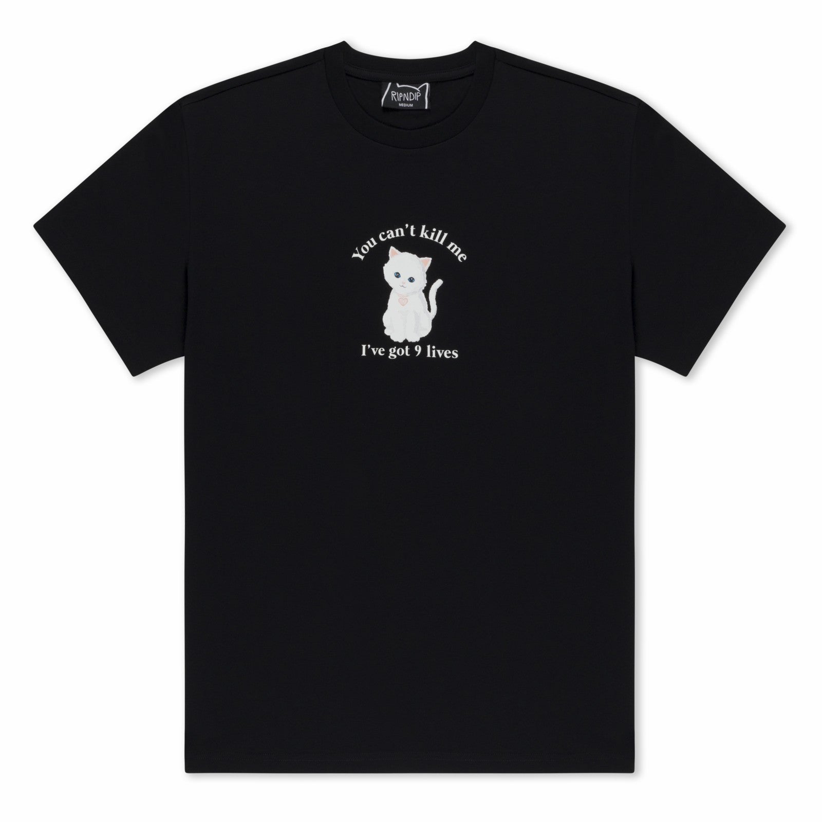 Ripndip Online Shop | 9 Lives Tee (Black)