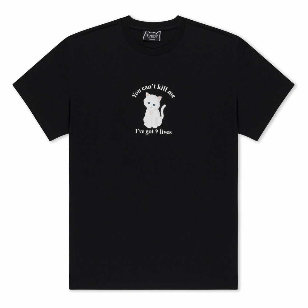 Ripndip Online Shop | 9 Lives Tee (Black)