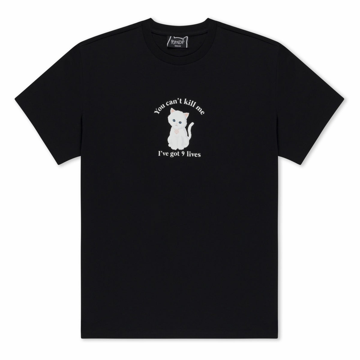 Ripndip Online Shop | 9 Lives Tee (Black)