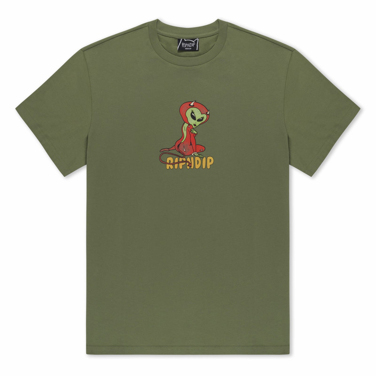Ripndip For Sale | Devil Alien Tee (Dusty Forest)