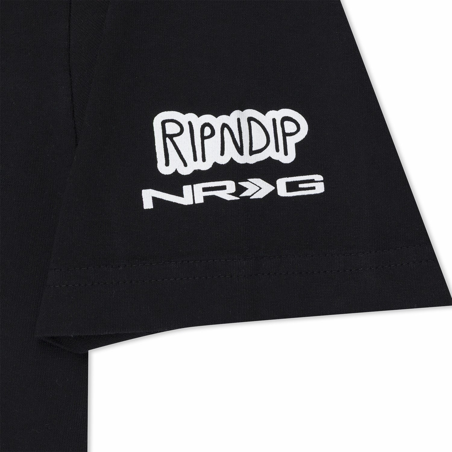 Ripndip Outlets | Ripndip x NRG Lord Nermal Pocket Tee (Black)