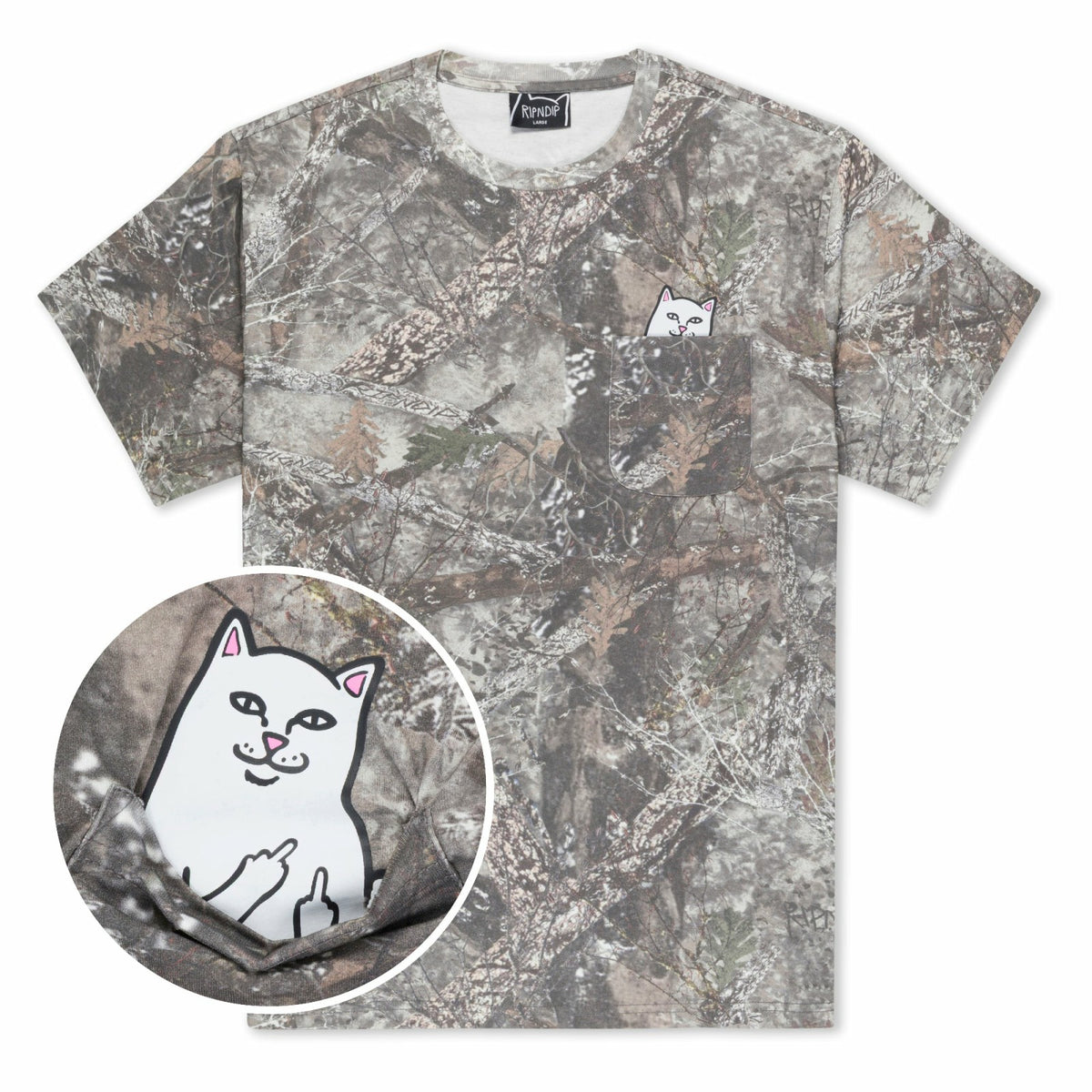 Ripndip For Sale | Lord Nermal Pocket Tee (Nerm Tree Camo)