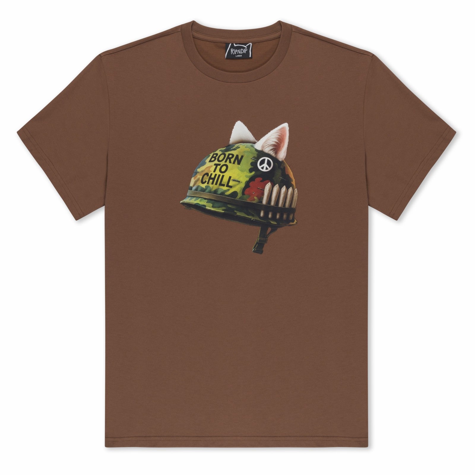 Ripndip Sale | Born To Chill Tee (Brown)