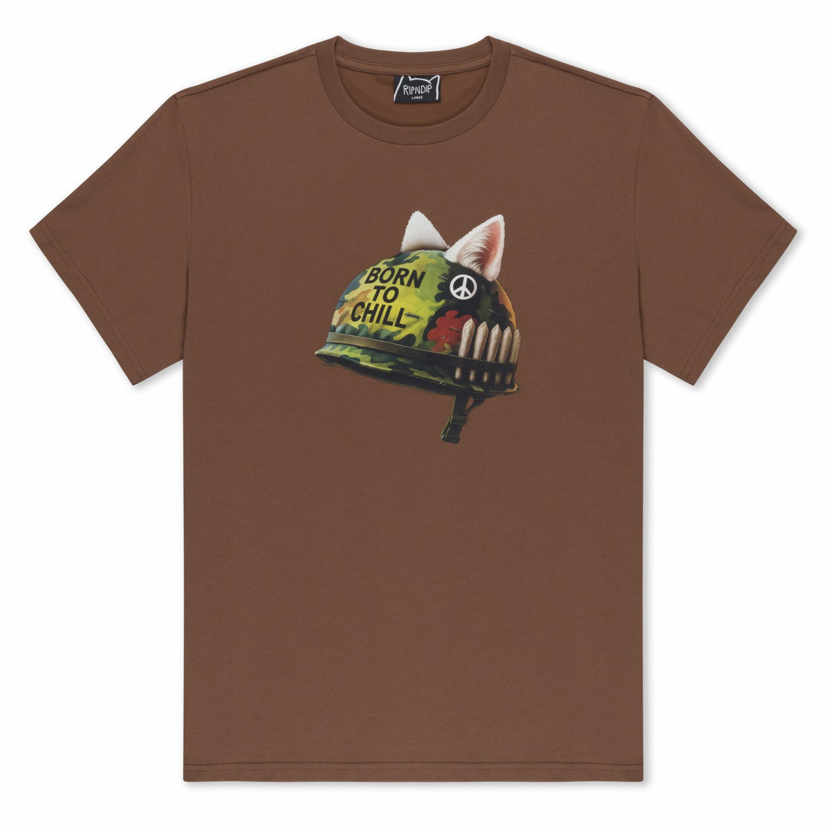 Ripndip Sale | Born To Chill Tee (Brown)