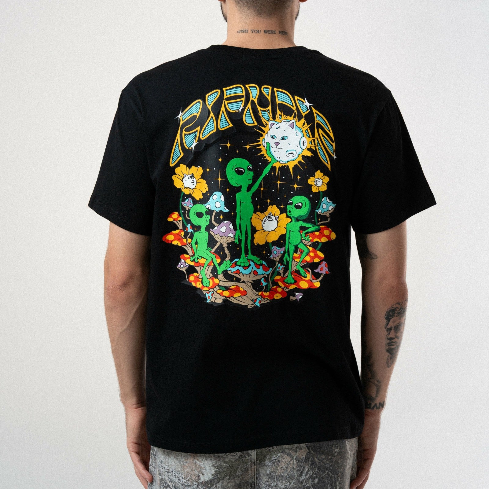 Ripndip Online Shop | Find Ur Way Home Tee (Black)