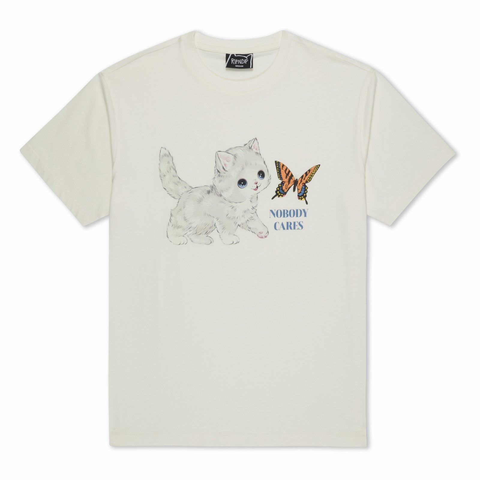 Ripndip New | Nobody Cares Tee (Bone)