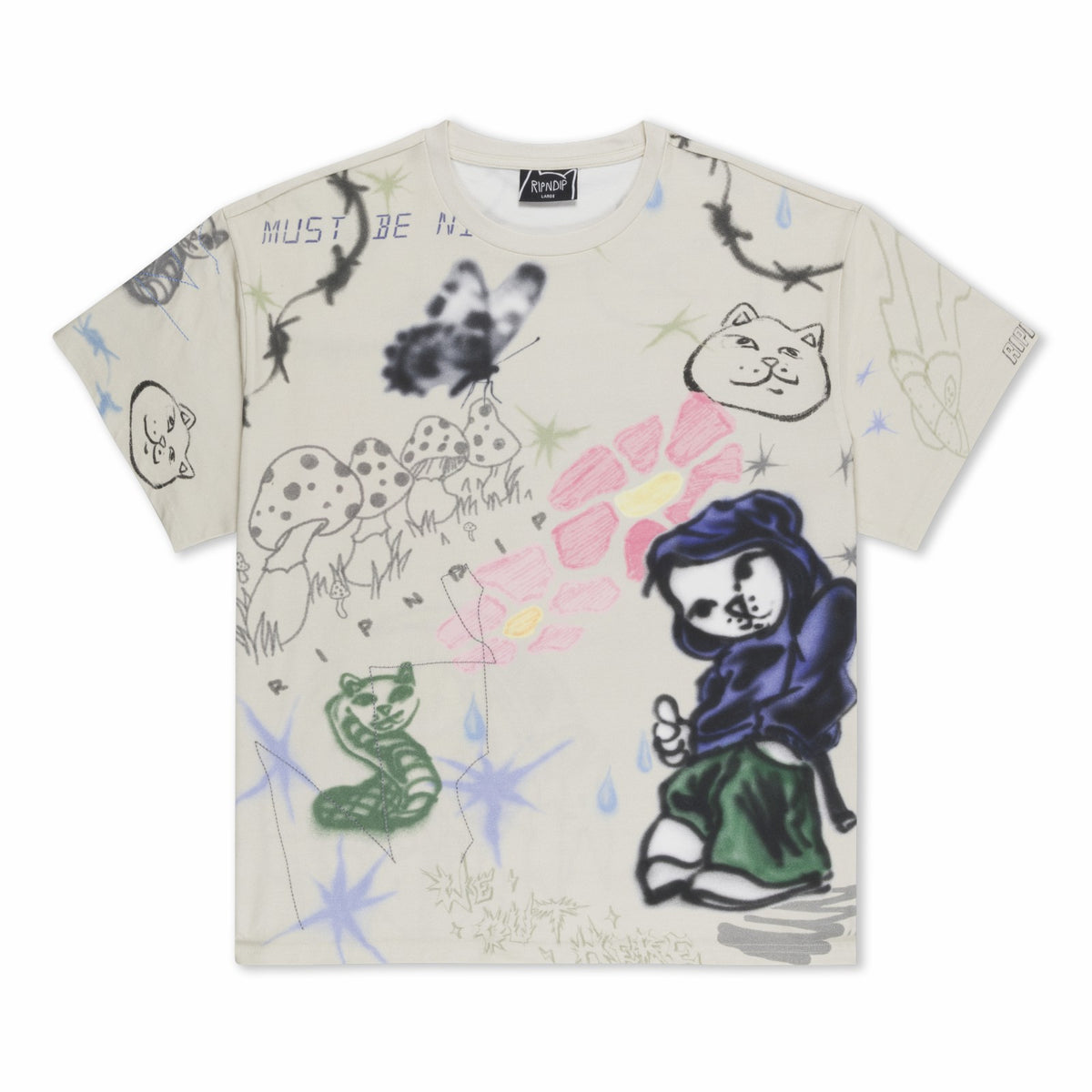 Ripndip For Sale | Goosebumps Tee (Bone)