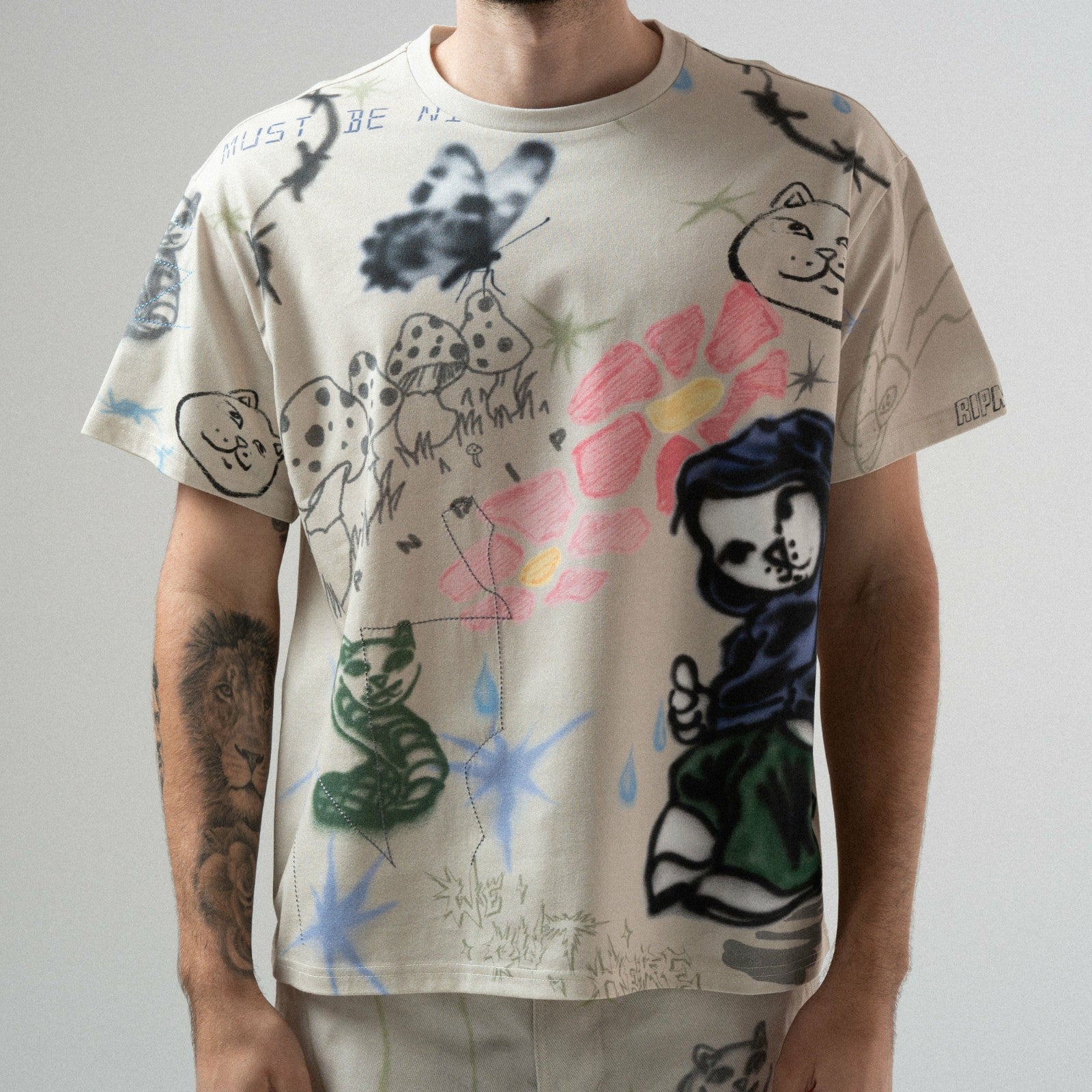 Ripndip For Sale | Goosebumps Tee (Bone)