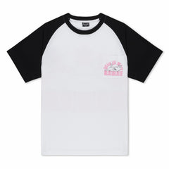 Ripndip Discount | Lakai + Ripndip Raglan Pocket Tee (White/Black)