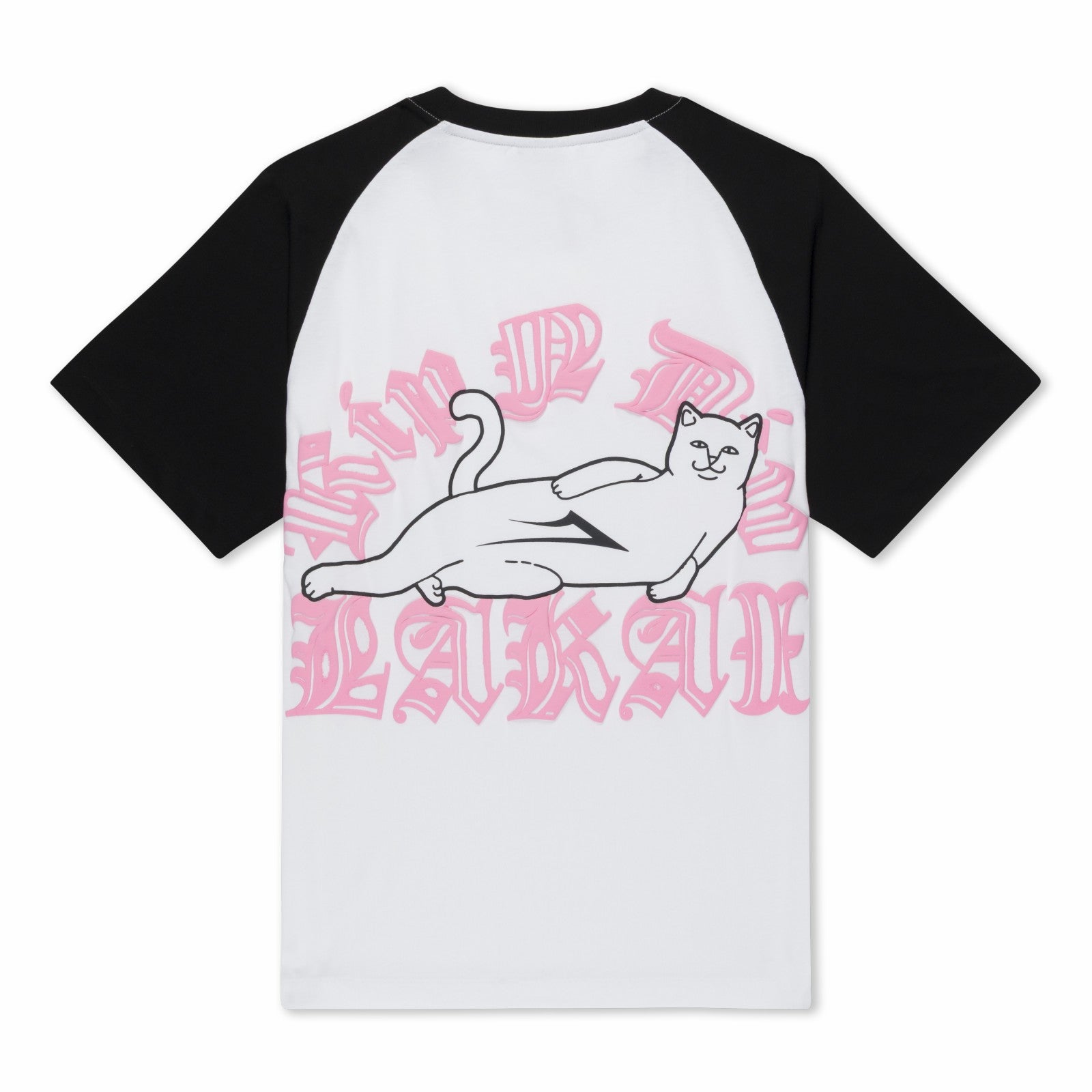 Ripndip Discount | Lakai + Ripndip Raglan Pocket Tee (White/Black)