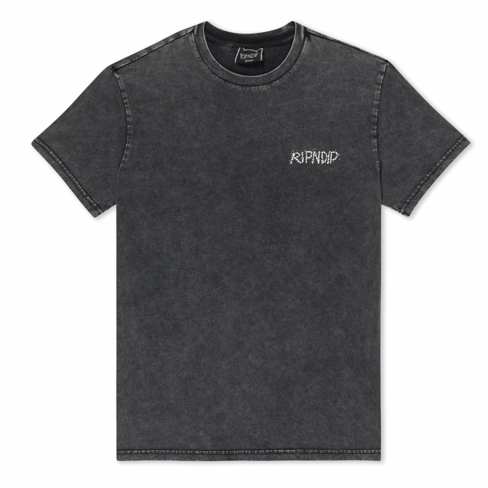 Ripndip Online Shop | You Are Here Tee (Black Vintage Wash)