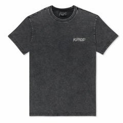 Ripndip Online Shop | You Are Here Tee (Black Vintage Wash)