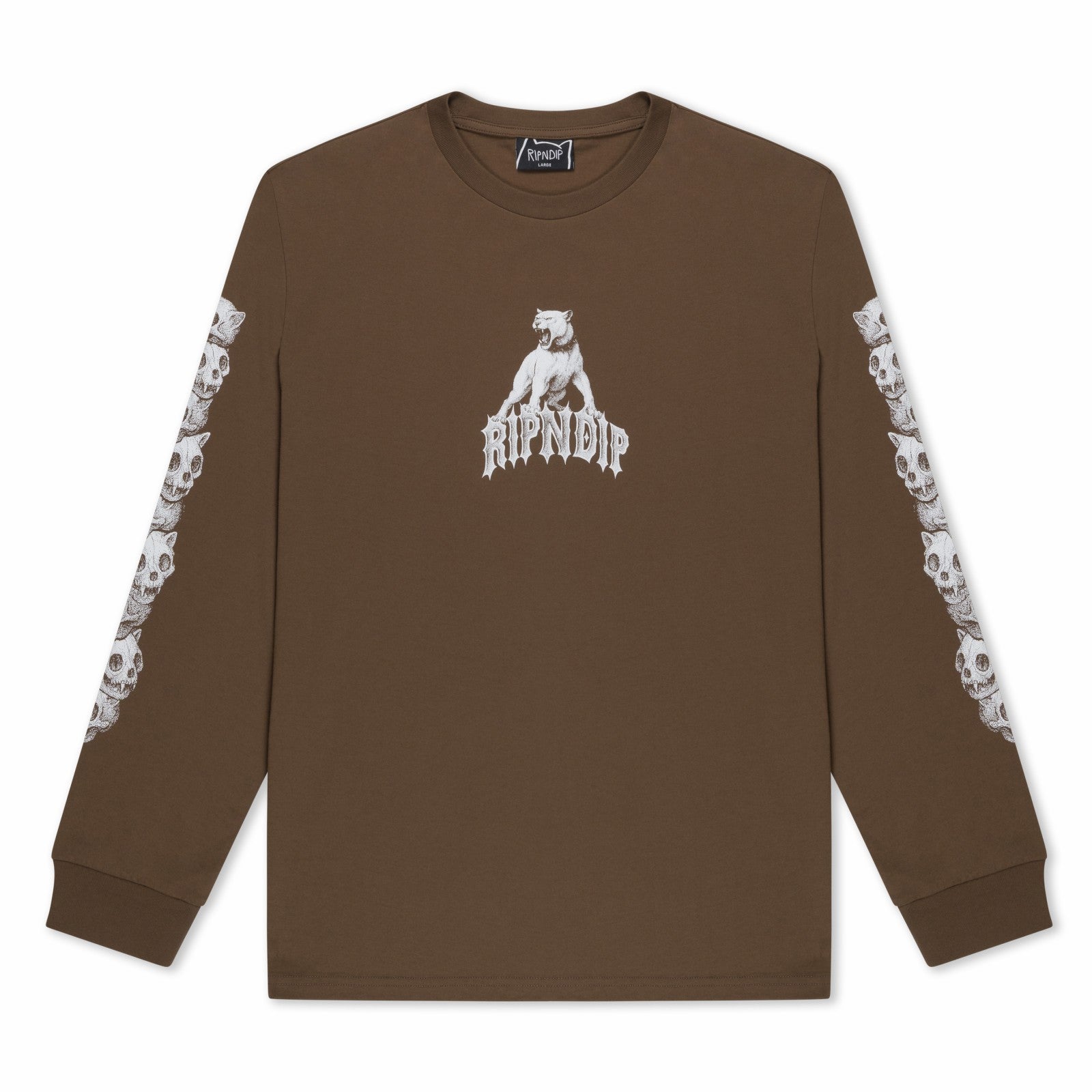 Ripndip For Sale | Wasteland Long Sleeve (Brown)