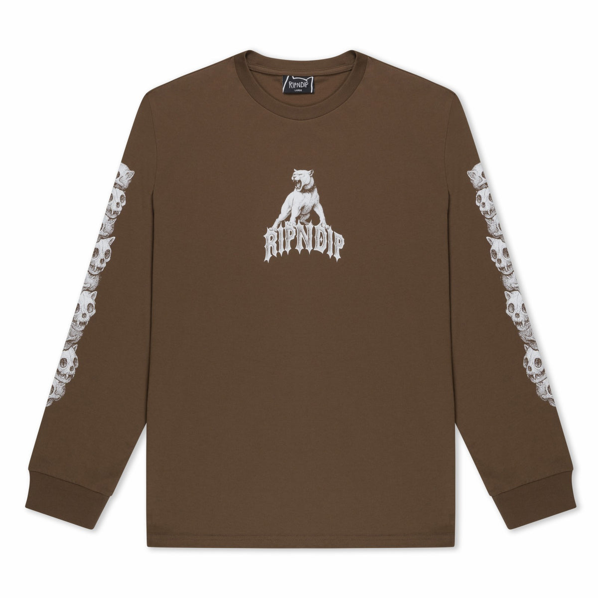 Ripndip For Sale | Wasteland Long Sleeve (Brown)