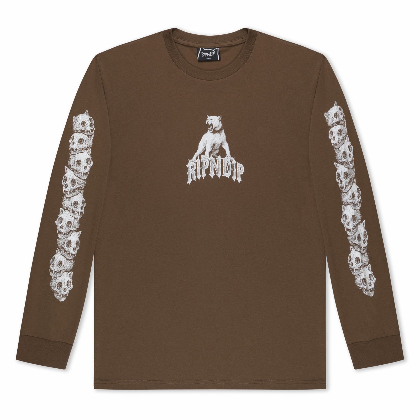 Ripndip For Sale | Wasteland Long Sleeve (Brown)