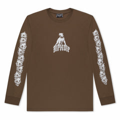 Ripndip For Sale | Wasteland Long Sleeve (Brown)