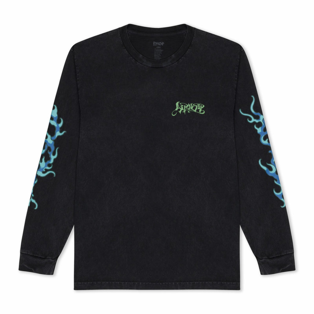 Ripndip Online Shop | Squabble Up Long Sleeve (Black Wash)
