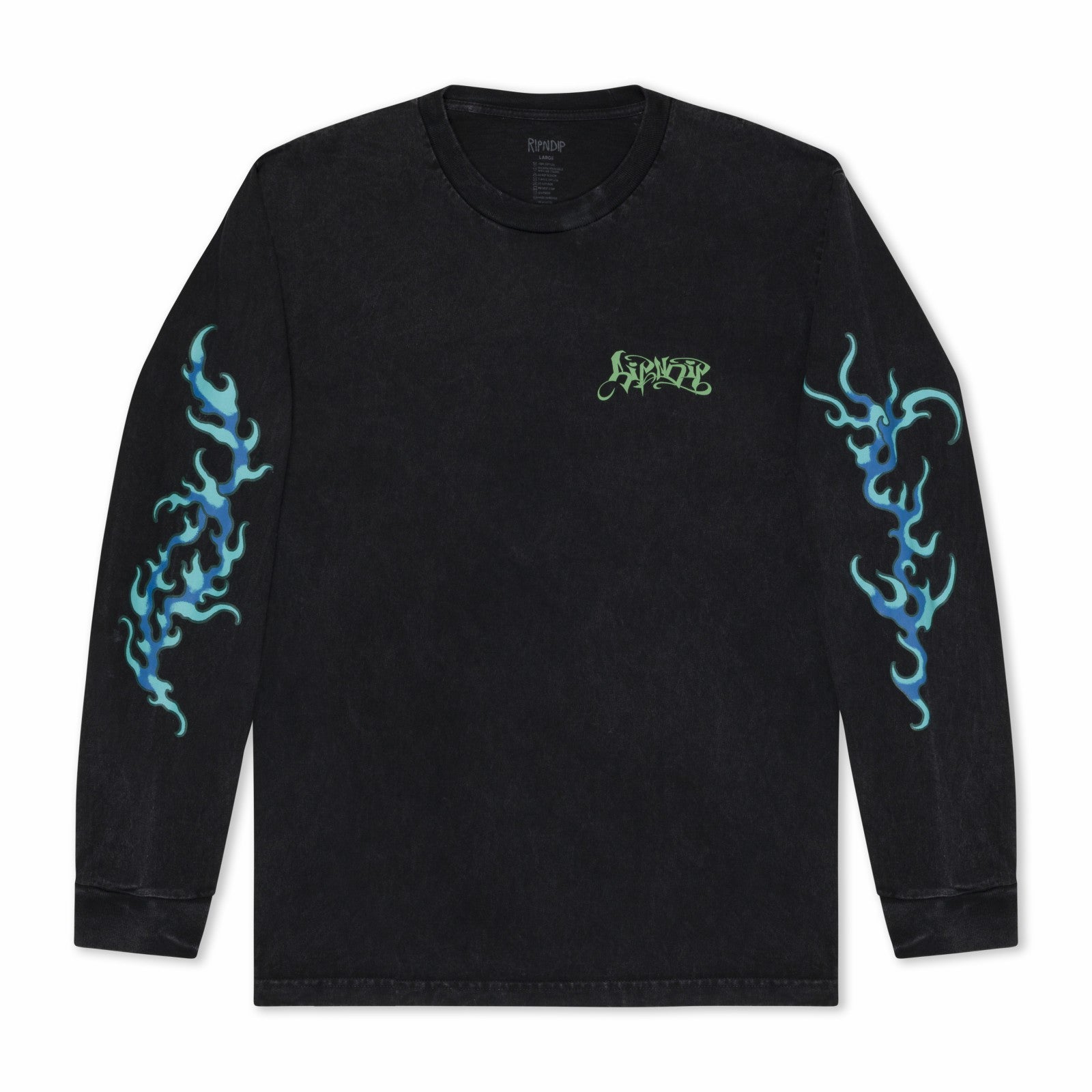 Ripndip Online Shop | Squabble Up Long Sleeve (Black Wash)