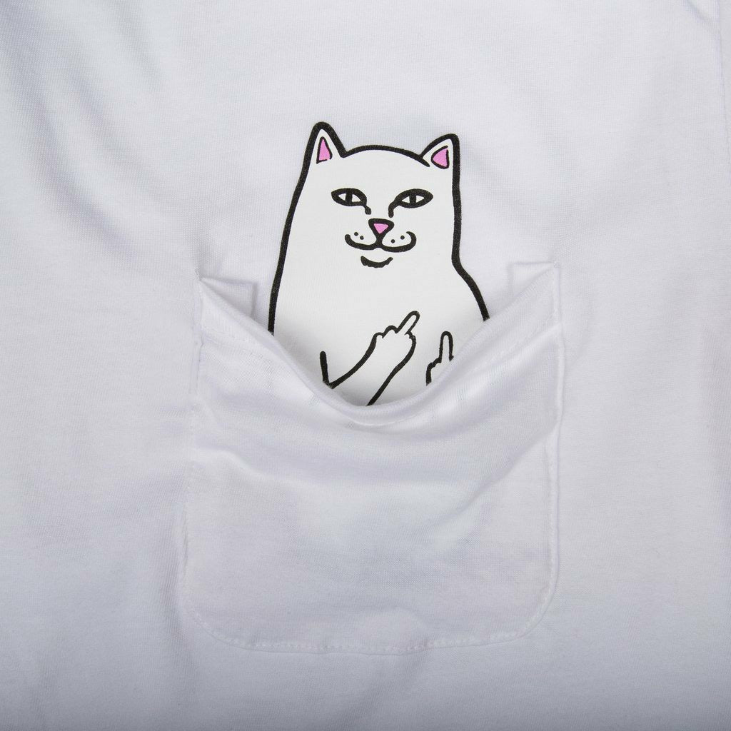 Ripndip For Sale | Lord Nermal L/S Pocket Tee (White)