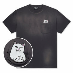 Ripndip Online | Lord Nermal Pocket Tee (Charcoal Vintage Wash)