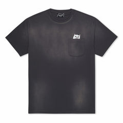 Ripndip Online | Lord Nermal Pocket Tee (Charcoal Vintage Wash)