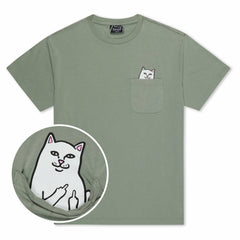 Ripndip Outlets | Lord Nermal Pocket Tee (Sage Vintage Wash)