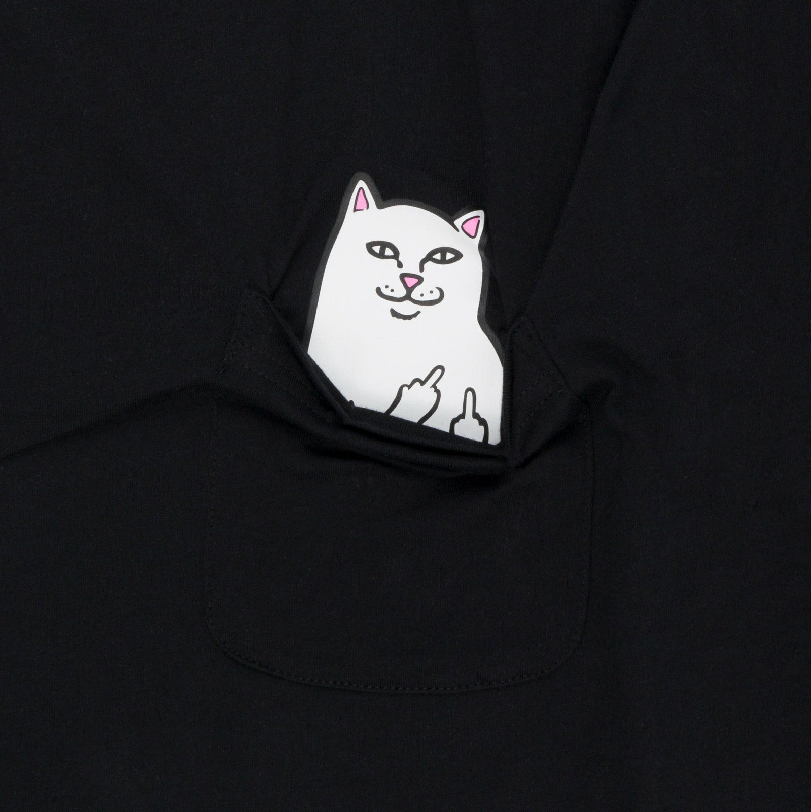 Ripndip Outlets | Lord Nermal Pocket Tee (Black)