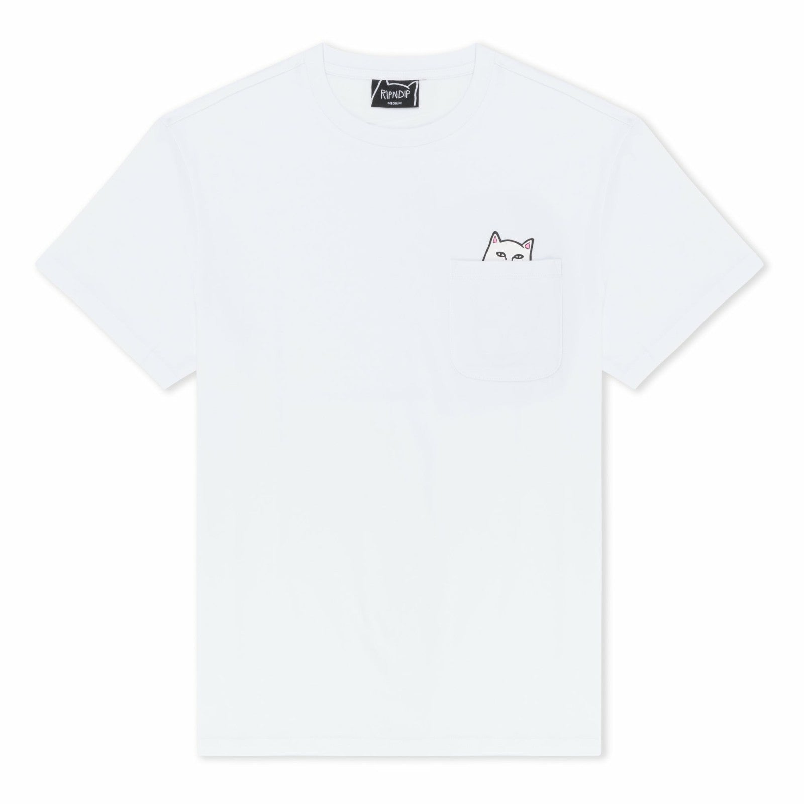 Ripndip Sale | Lord Nermal Pocket Tee (White)